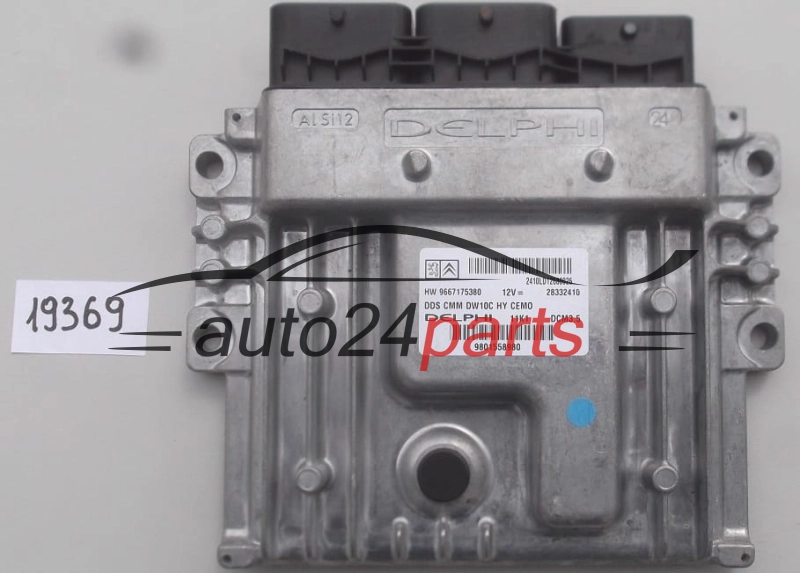 KOMPUTER STEROWNIK SILNIKA PEUGEOT CITROEN 2.0 HDI DELPHI 28332410, 9667175380, DCM3.5
