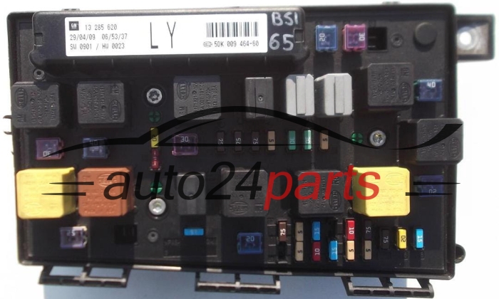CAJA ELECTRICA DE FUSIBLES Y RELES OPEL ASTRA H ZAFIRA B GM 13 285 620 LY