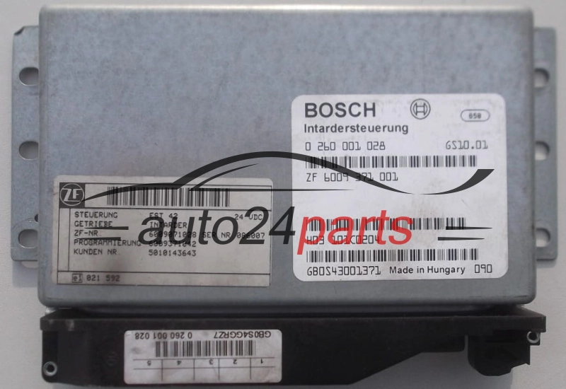 Getriebesteuergerät Steuergerät Automatik Getriebe INTARDER IVECO STRALIS BOSCH 0 260 001 028