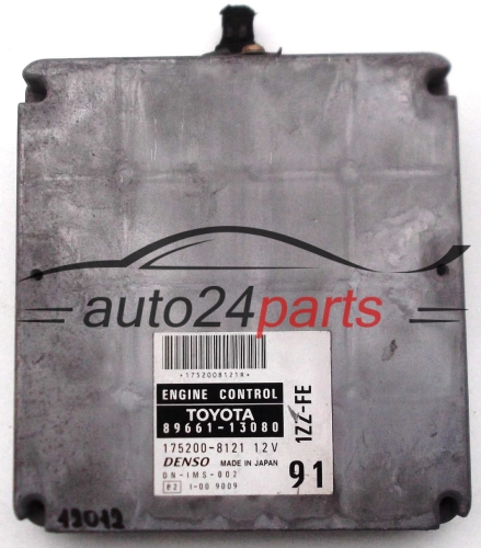 TOYOTA COROLLA VERSO 1.8, 89661-13080, 8966113080, 175200-8121, 1752008121, 1ZZ-FE 91