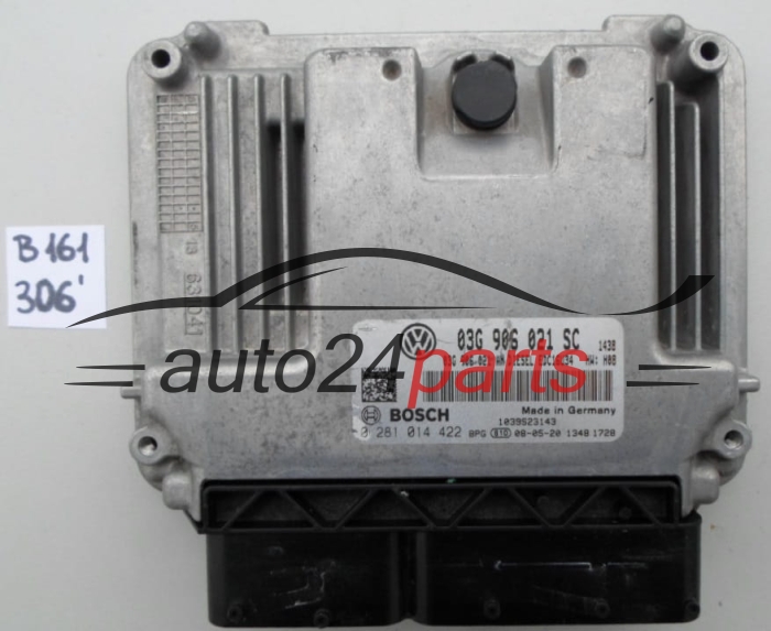 KOMPUTER STEROWNIK SILNIKA SEAT LEON 1.9 TDI BOSCH 0 281 014 422,  03G 906 021 SC