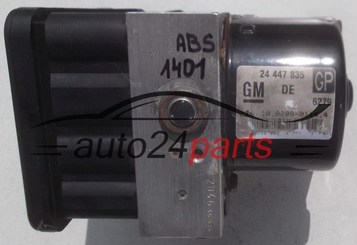 ABS POMPA I STEROWNIK OPEL ASTRA H ZAFIRA B GM 24 447 835 24447835 GP, ATE 10.0206-0114.4, 10020601144, 10.0960-0525.3, 10096005253