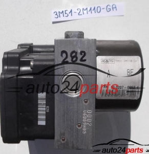 ABS FORD FOCUS 1.6 TDCI 3M51-2M110-GA, 3M512M110GA, 10.0207-0052.4, 10020700524, 10.0970-0110.3, 10097001103 