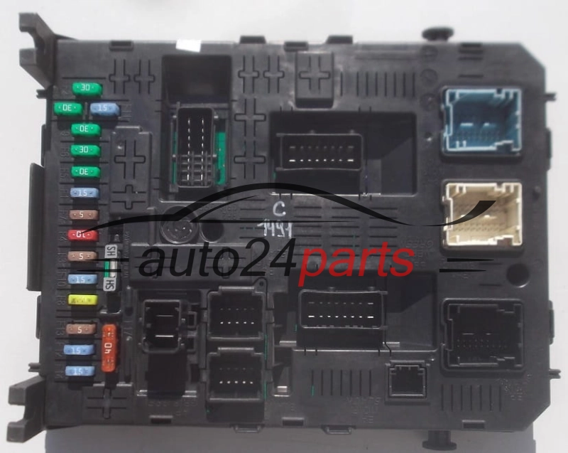 CONFORT MODULE  BSI CITROEN PEUGEOT 1.6 HDI Johnson Controls 21676159-4,  96 640 590 8001
