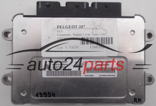 CENTRALITA DE MOTOR PEUGEOT 207 1.4 VALEO J34P, 21585932-9 A