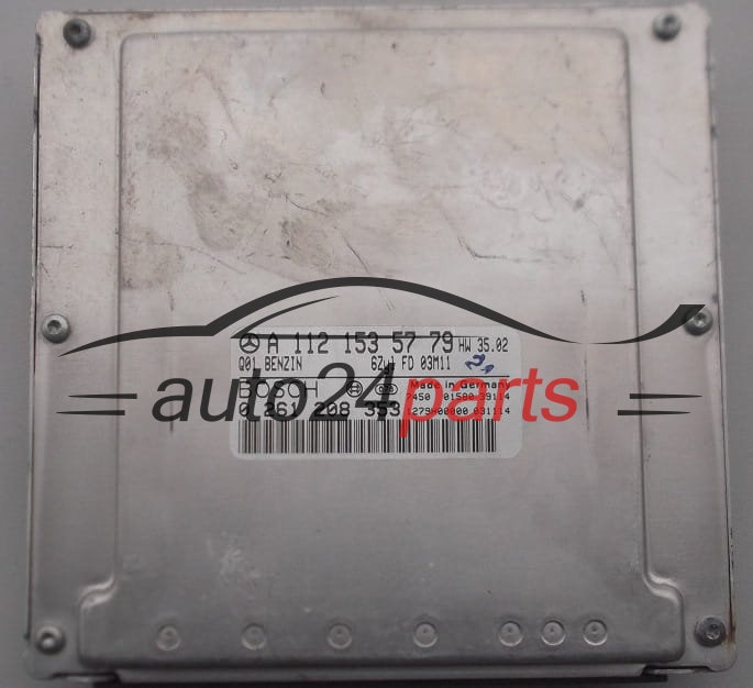 ECU ENGINE CONTROLLER MERCEDES SL350 BOSCH 0 261 208 353,  A 112 153 57 79