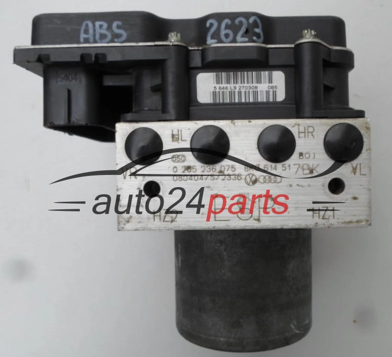 Αντλία αβς AUDI BOSCH 0 265 236 075, 0265236075, 8K0 614 517BK, 8K0614517BK, 0265950933