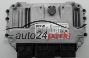 MOTORSTEUERGERÄT ECU STEUERGERÄT CITROEN PEUGEOT 1.6 BOSCH 0 261 208 908, 0261208908, 96 635 186 80, 9663518680, ME7.4.5 