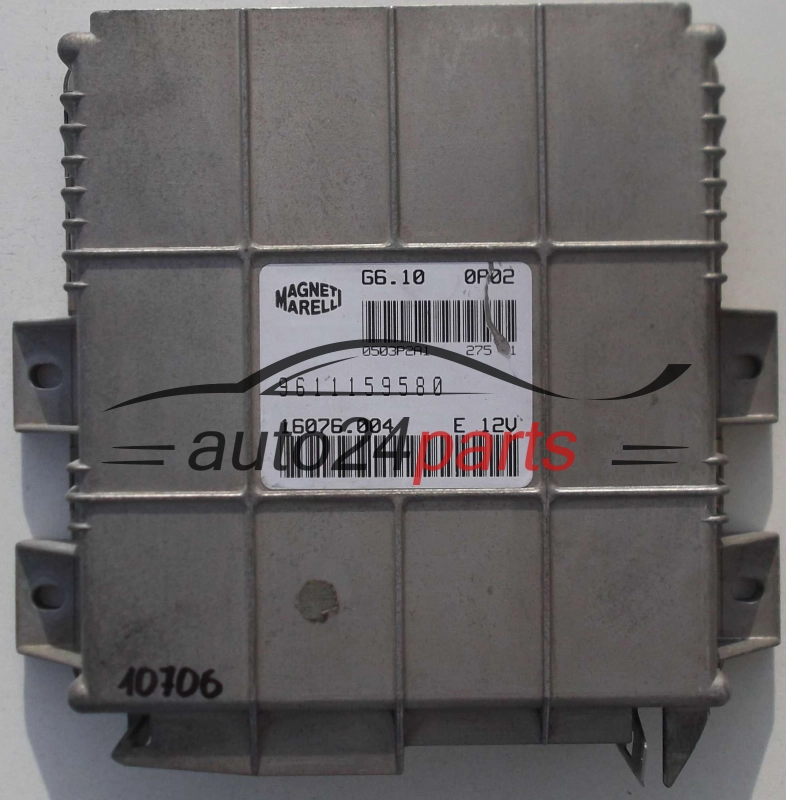 Μονάδα Ελέγχου Κινητήρα CITROEN BX ZX 1.6 MAGNETI MARELLI G6.10 0P02, G6100P02, 9611159580, 16076.004, 16076004