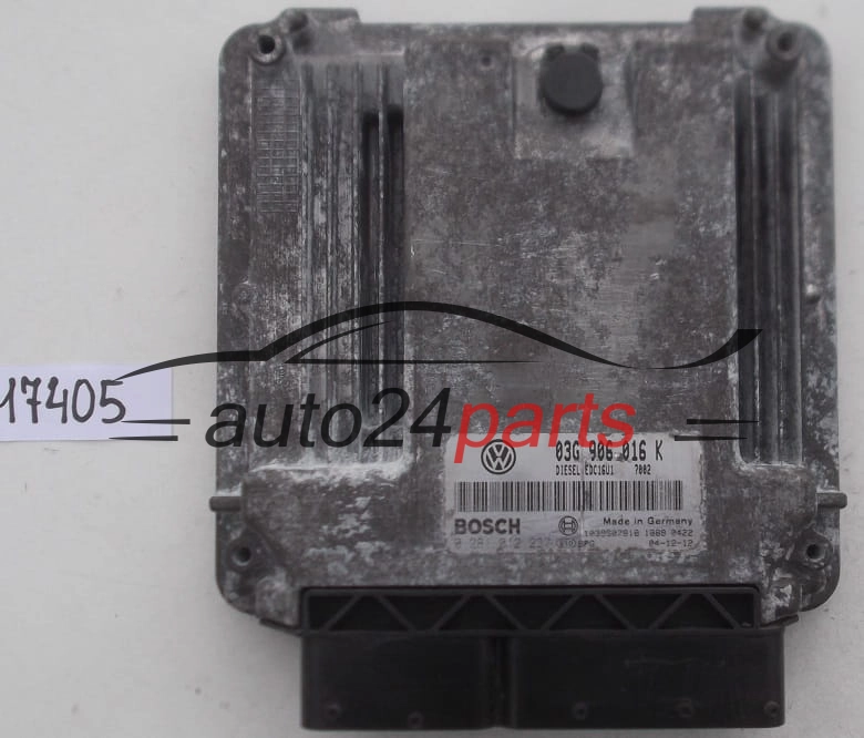 Μονάδα Ελέγχου Κινητήρα SKODA OCTAVIA 1.9 TDI BOSCH 0 281 012 237