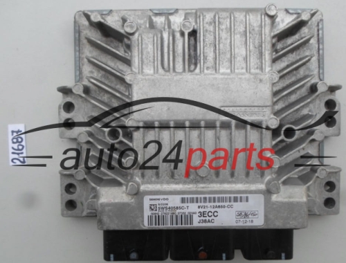 FORD FOCUS SIEMENS 5WS40585C-T, 5WS40585CT, 8V21-12A650-CC, 8V2112A650CC, SID206 
