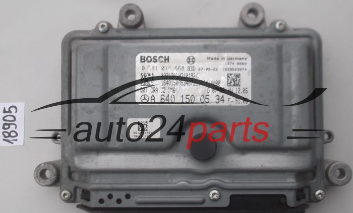 KOMPUTER STEROWNIK SILNIKA MERCEDES W169 1.8 CDI BOSCH 0 281 014 668, 0281014668, A 640 150 05 34, A6401500534