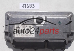 ECU CENTRALITA DE MOTOR SKODA FABIA 1.4 MAGNETI MARELLI MY2 4HV.R, MY24HVR, 03C 906 024 R, 03C906024R, 03C 906 024 F, 03C906024F, 61601.422.04, 6160142204 