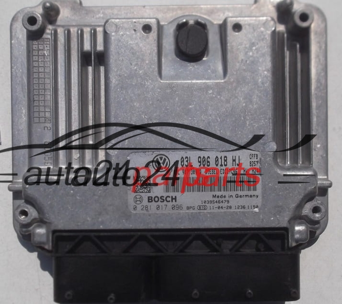 CENTRALINA MOTORE VW VOLKSWAGEN SHARAN 2.0 TDI BOSCH 0 281 017 096,  03L 906 018 HJ, 03L 907 309 Q