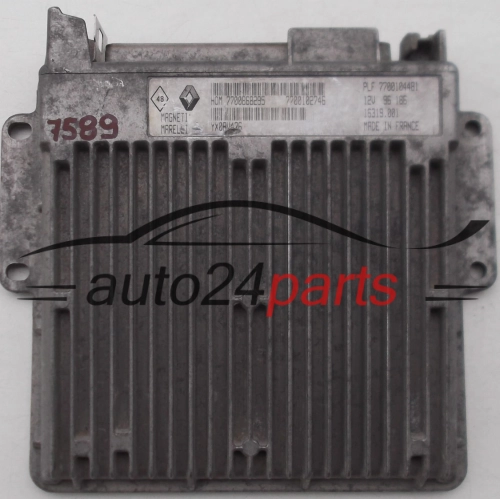 KOMPUTER STEROWNIK SILNIKA RENAULT CLIO 1.2 21623427-4A, 7700104481, 7700102990, HOM 7700868295