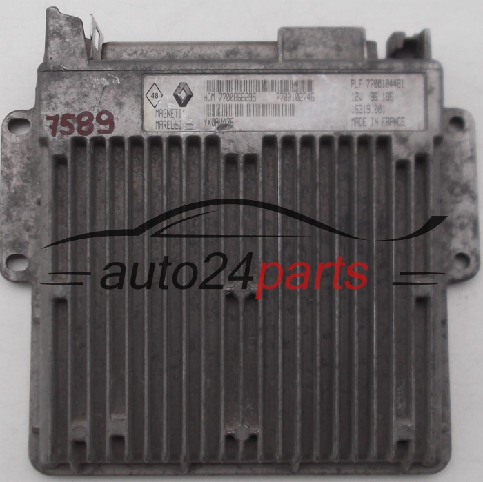 KOMPUTER STEROWNIK SILNIKA RENAULT CLIO 1.2 21623427-4A, 7700104481, 7700102990, HOM 7700868295