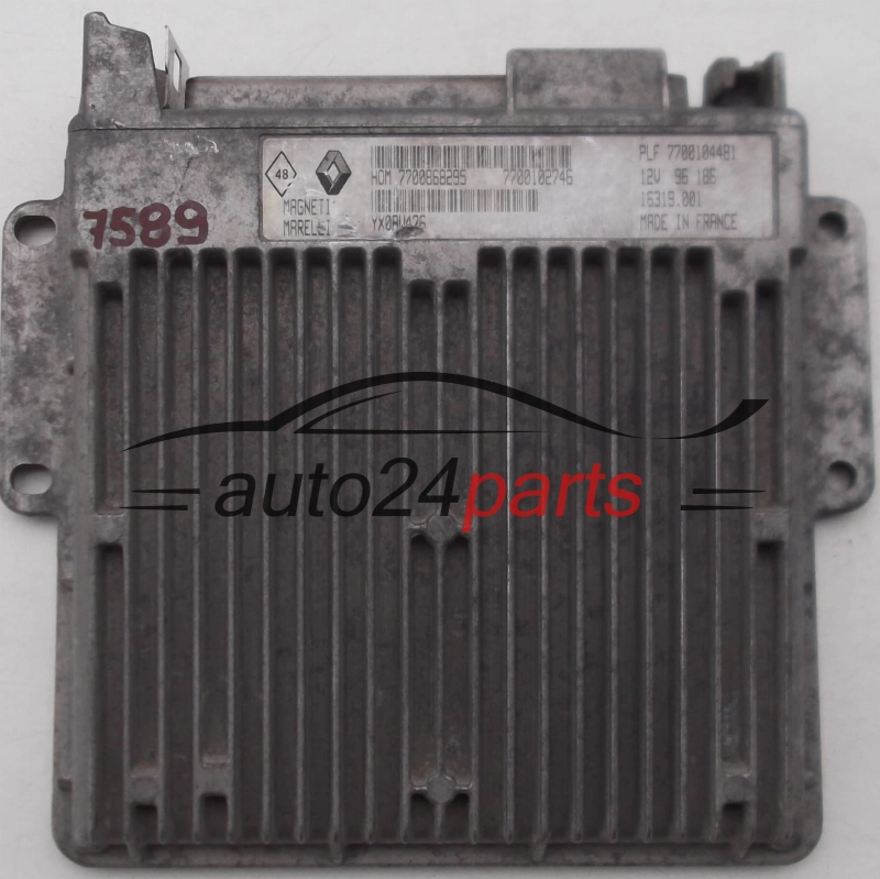 KOMPUTER STEROWNIK SILNIKA RENAULT CLIO 1.2 21623427-4A, 7700104481, 7700102990, HOM 7700868295