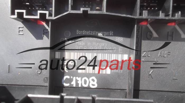 COMFORT CONTROL MODULE VW VOLKSWAGEN SKODA 3C8 937 049 E, 3C8937049E 