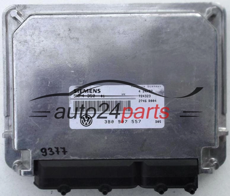 VW VOLKSWAGEN PASSAT 1.6, SIEMENS 5WP4 350, 5WP4350, 3B0 907 557, 3B0907557