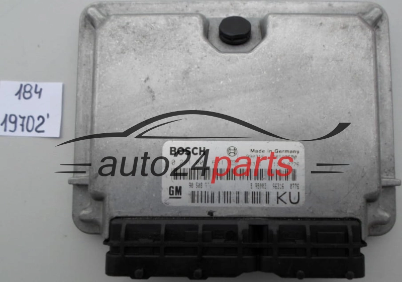 KOMPUTER STEROWNIK SILNIKA OPEL ASTRA VECTRA ZAFIRA 2.0 DTI BOSCH 0 281 001 631