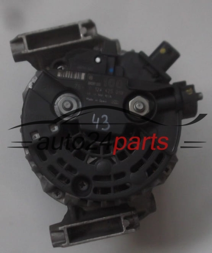 Alternateur Z22YH OPEL ZAFIRA BOSCH 0124425019,  P210C08A, 100A