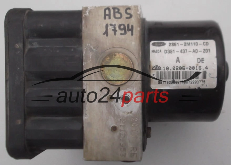 ABS CENTRALINA POMPA FORD MAZDA 2S61-2M110-CD,  D351-437-A0-Z01