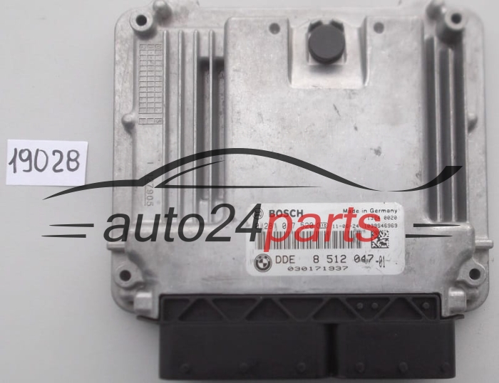 KOMPUTER STEROWNIK SILNIKA BMW 320 2.0 D BOSCH 0 281 017 520, 0281017520, DDE 8 512 047, DDE8512047, 8512047 