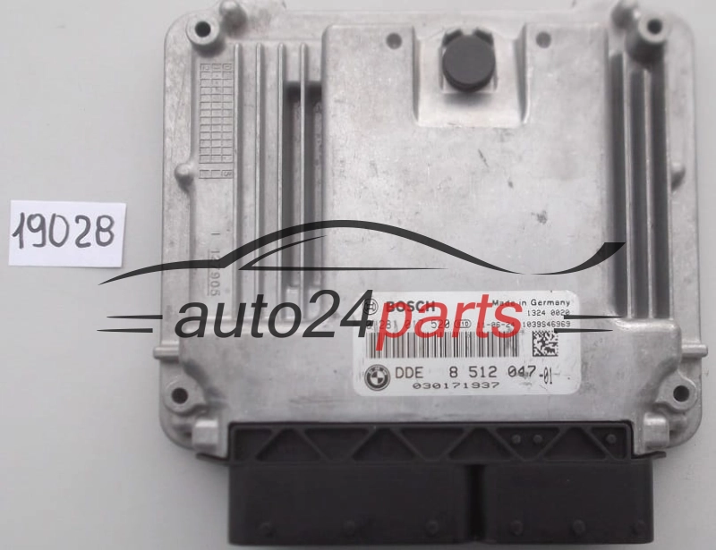 KOMPUTER STEROWNIK SILNIKA BMW 320 2.0 D BOSCH 0 281 017 520, 0281017520, DDE 8 512 047, DDE8512047, 8512047 