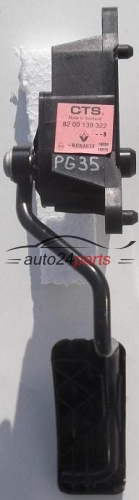 ACCELERATOR PEDAL ELECTRIC THROTTLE RENAULT MODUS 82 00 139 322, 8200139322, CTS 