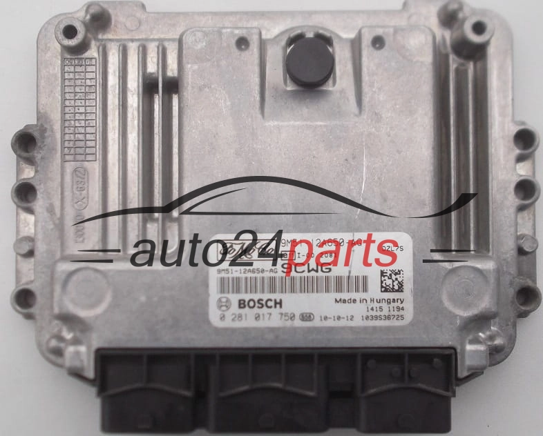 CENTRALINA DO MOTORE FORD FOCUS 1.6 TDCI BOSCH 0 281 017 750,  FoMoCo 9M51-12A650-AG