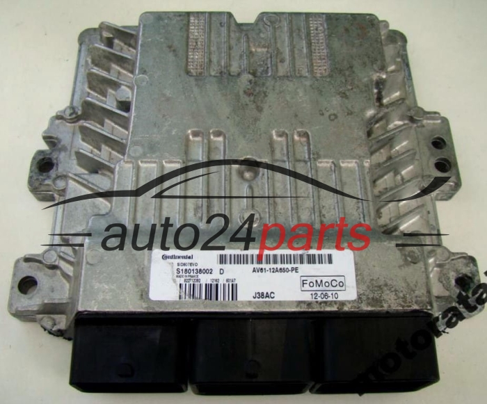 ECU CENTRALITA DE MOTOR  FORD 1.6 HDI Continental S180138002 D