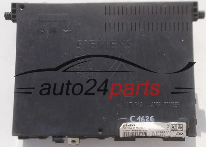 Centralina modulo BSI PEUGEOT 206 BSI T1 B2 SIEMENS S105872300G, S105872300 G, 9626460880 03