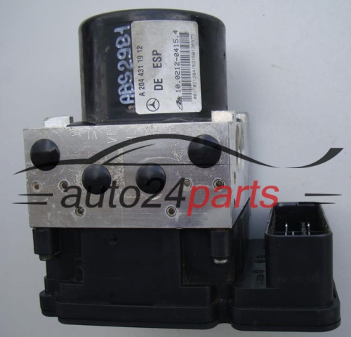 BOMBA HIDRAULICA Y CENTRALITA ABS MERCEDES W204 A 204 431 19 12, A2044311912, 10.0212-0415.4, 10021204154, A2049012400