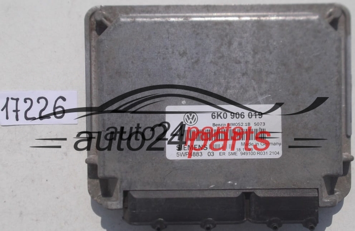 MOTORSTEUERGERÄT ECU STEUERGERAT VOLKSWAGEN SEAT IBIZA TOLEDO SIEMENS 5WP4883 03, 5WP488303, 6K0 906 019, 6K0906019