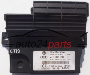 CENTRALITA DE CONFORT VOLKSWAGEN AUDI A6 4F0 907 280, 4F0907280