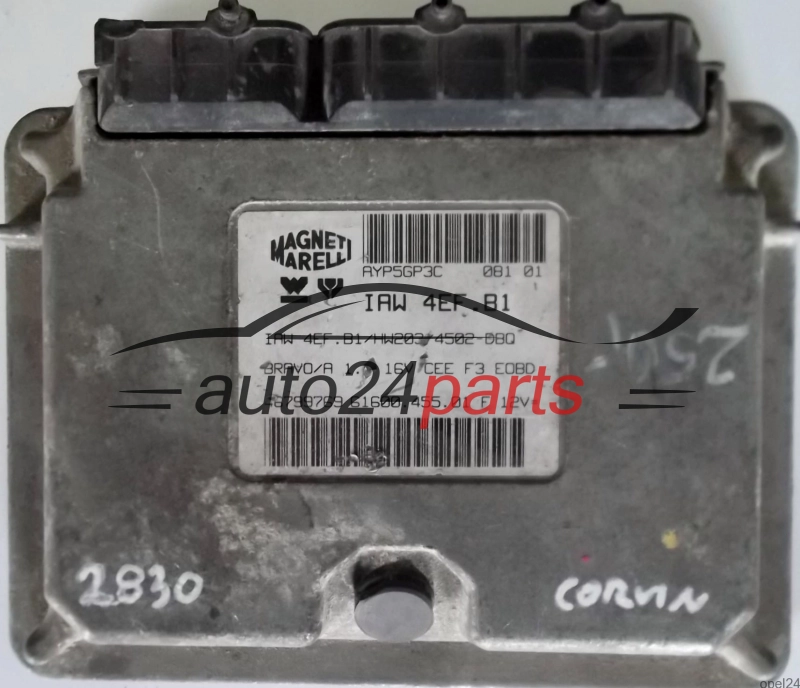 calculateur moteur pour fiat brava, bravo 1.6