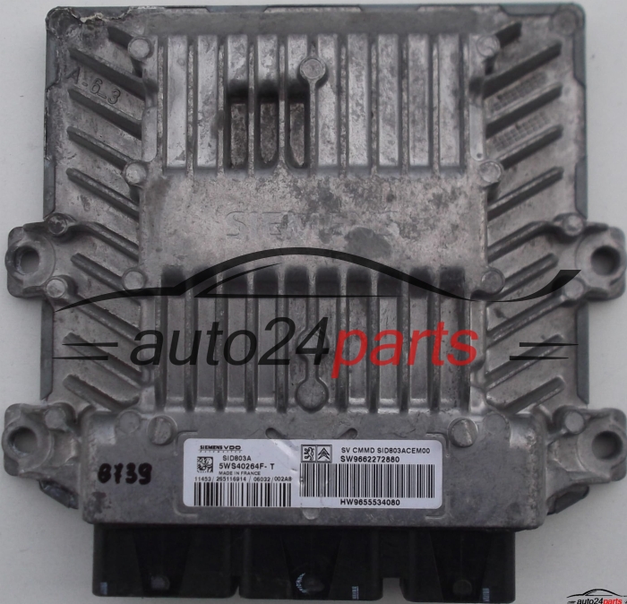calculateur moteur pour peugeot 407 2.0 hdi