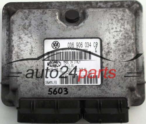 KOMPUTER STEROWNIK SILNIKA SEAT LEON TOLEDO 1.6 036906034CP, IAW4MVFB