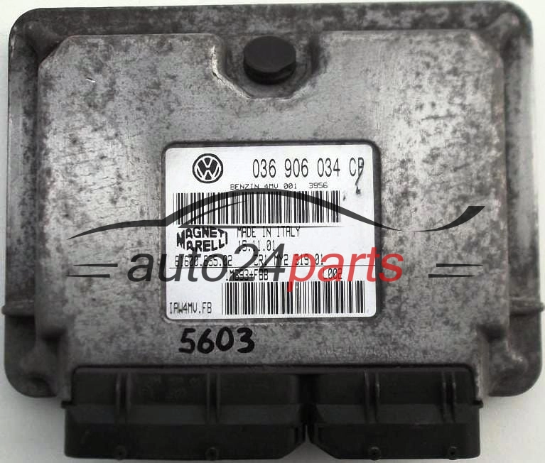 KOMPUTER STEROWNIK SILNIKA SEAT LEON TOLEDO 1.6 036906034CP, IAW4MVFB
