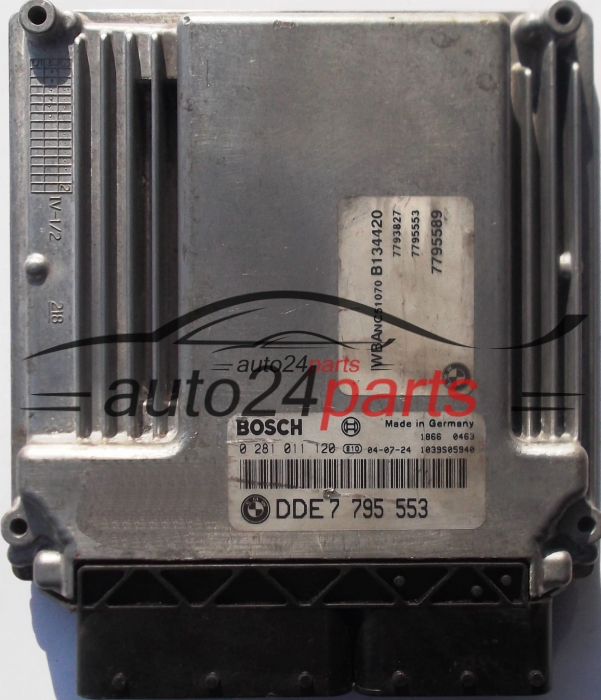 ECU CENTRALITA DE MOTOR BMW E60 530 BOSCH 0281011120