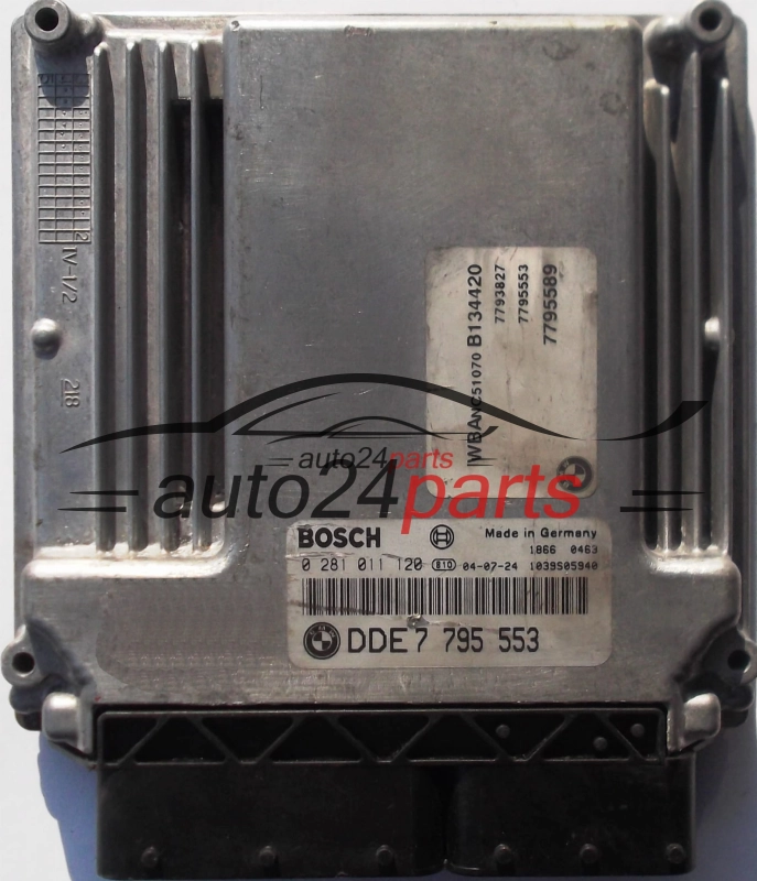 ECU CENTRALITA DE MOTOR BMW E60 530 BOSCH 0281011120