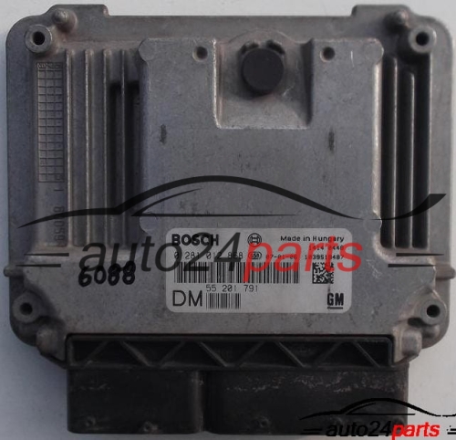 MOTORSTEUERGERÄT ECU STEUERGERAT OPEL VECTRA C 1.9 CDTI BOSCH 0 281 012 868, 0281012868, 55 201 791 DM, 55201791 