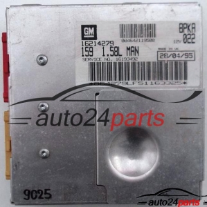 ECU CENTRALITA DE MOTOR OPEL CORSA, ASTRA, TIGRA, FIAT TEMPRA, LANCIA 1.6, 16214279 BPKA, 16214279BPKA, 159 1.58L MAN, 159158LMAN 