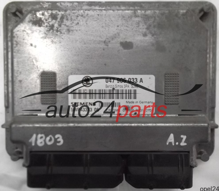 ΜΟΝΑΔΑ ΕΛΕΓΧΟΥ ΚΙΝΗΤΗΡΑ SKODA FABIA 1.4 MPI AME 047906033A, SIEMENS 5WP43313 06
