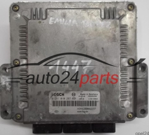 CALCULATEUR MOTEUR RENAULT LAGUNA 1.9 DCI F9Q BOSCH 0281010297, 0 281 010 297, HOM8200048297, 8200164156, 28SA5200