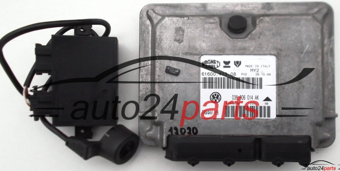 MOTORSTEUERGERÄT ECU STEUERGERAT VW VOLKSWAGEN LUPO 1.4, 036 906 014 AK, 036906014AK, 61600.413.08, 6160041308, IAW4AV.V8