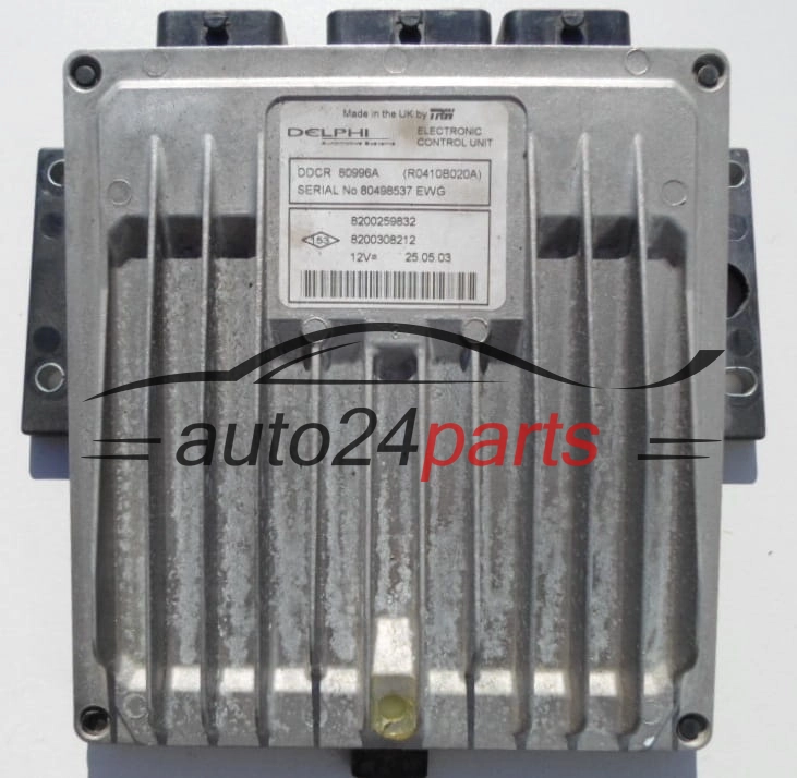 CENTRALINA DO MOTORE RENAULT MEGANE 1.5 DCI Delphi R0410B020A, 8200259832, 8200308212