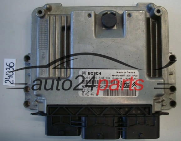 KOMPUTER STEROWNIK SILNIKA CITROEN BOSCH 0 281 019 818, 0281019818, 9805947780
