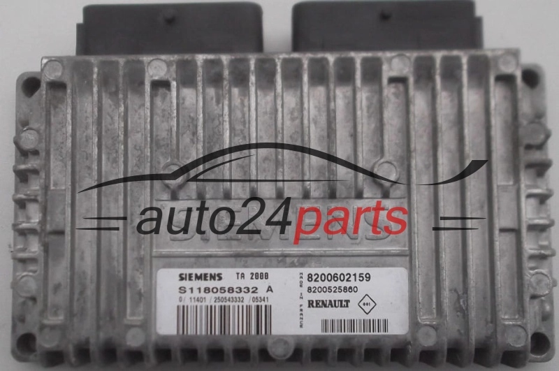 GETRIEBESTEUERGERÄT GETRIBESTEUERUNG RENAULT LAGUNA SIEMENS S118058332 A
