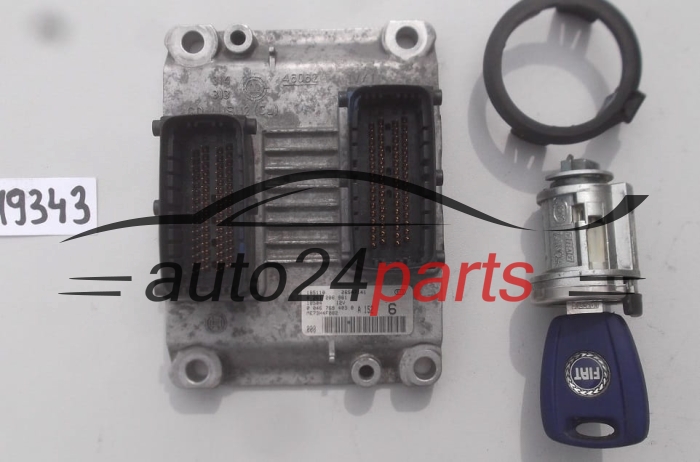 MOTORSTEUERGERÄT ECU STEUERGERAT FIAT PUNTO 1.2 BOSCH 0261206981, 0 261 206 981, 00467694030, 46769403, 0 0406 769 403 0, ME73H4F002